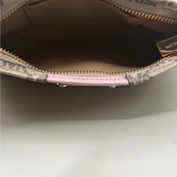 Michael Kors Brown And Pink Logo Belt Bag L/XL - Picture 7 of 9